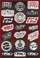 Factory effex sticker sheet