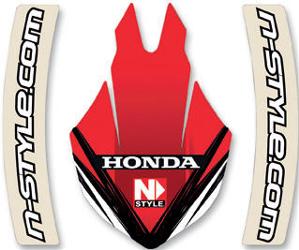 N-style fender sticker kits