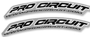 Pro circuit .com fender stickers