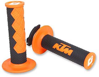 Ktm v2 lock-on half-waffle grips