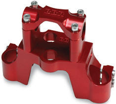 Bbr red billet top triple clamp