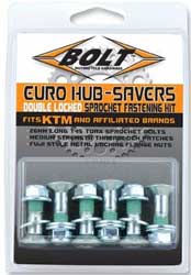 Bolt motorcycle hardware euro hub-savers double locked sprocket fastening kit