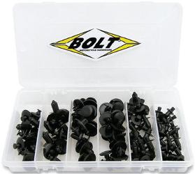 Bolt motorcycle hardware nylon rivet kits