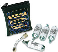 Stop & go automatic tire inflation kit
