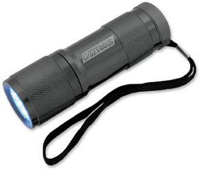 Cruztools superbright 9-led flashlight