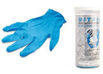 Motion pro nitrile gloves