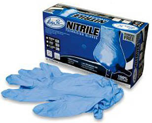 Motion pro nitrile gloves