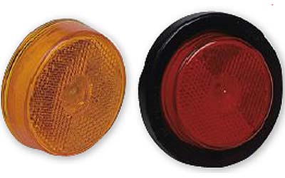 Wesbar round marker and clearance lights for trailers