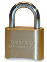 Trimax resettable combination padlock