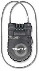 Trimax retractable cable lock