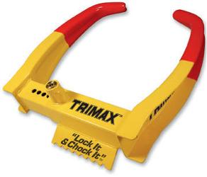 Trimax universal chock lock