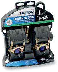 Fulton performance products transom retractable ratchet  tie-downs