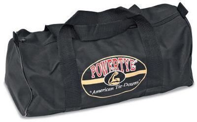 Powertye tie-down duffle bag