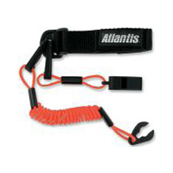 Atlantis pro floating lanyards with whistle