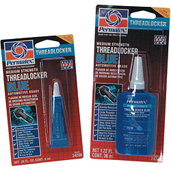 Permatex threadlocker blue