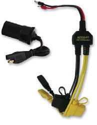 Motobatt battery charger accessories