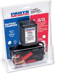 Parts unlimited 750ma 12v battery smart charger