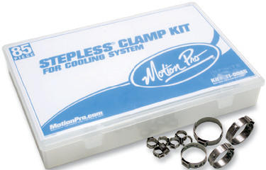 Motion pro cooling system stepless clamp kit