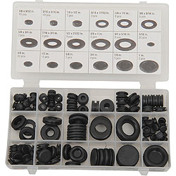 Performance tool rubber grommet and plug assortment