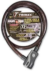 Trimax alarm cable lock