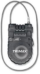 Trimax retractable cable lock