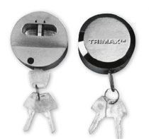 Trimax stainless steel high-security shielded padlocks