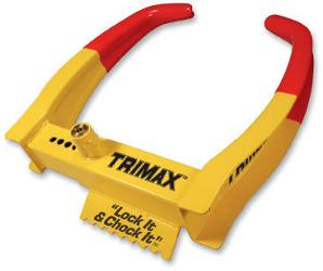 Trimax universal chock lock