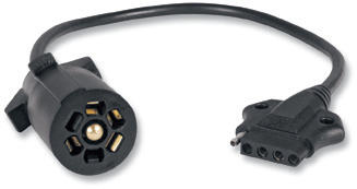 Optronics 7 to 5-way trailer adapter cable