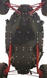 Open trail skid plates