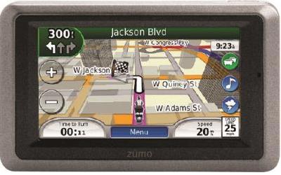 Garmin zumo 660lm motorcycle navigator