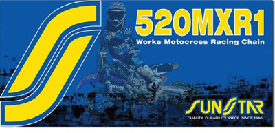 Sunstar 520 works motocross / off road racing chain