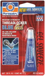 Permatex gel threadlocker