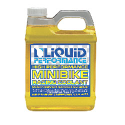 Liquid performance mini bike racing coolant + antifreeze