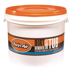 Twin air cleaning tub