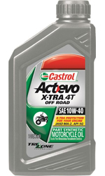 Castrol act-evo x-tra off-road / atv synthetic blend