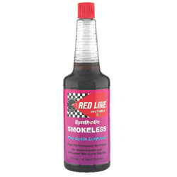 Red line 2 stroke smokeless oil