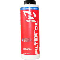 No-toil air filter oil