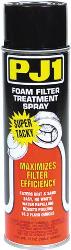 Pj1 foam filter treatment