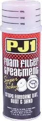 Pj1 foam filter treatment