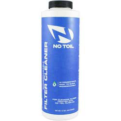 No-toil foam filter cleaner