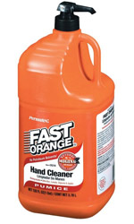 Permatex fast orange hand cleaner