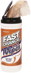 Permatex fast orange hand wipes