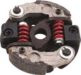 Outside distributing 2-leaf  high performance clutch complete assembly without key hole