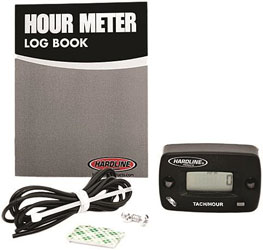 Hardline tach / hour meter