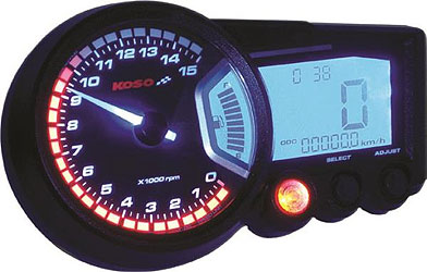 Koso north america gp style multi - function gauges