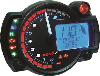 Koso north america gp style multi - function gauges