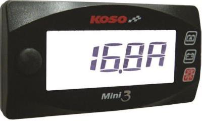 Koso north america mini 3 gauges