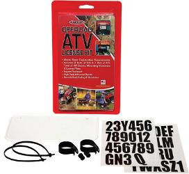 Eklipes atv license plate kits