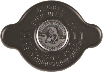Helix radiator caps