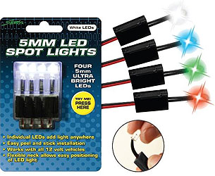 Street fx 5mm led spotlights